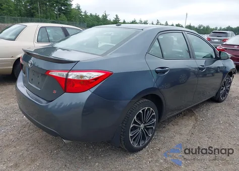 2016 Toyota Corolla S Plus from USA, damaged, VIN 2T1BURHE0GC489680